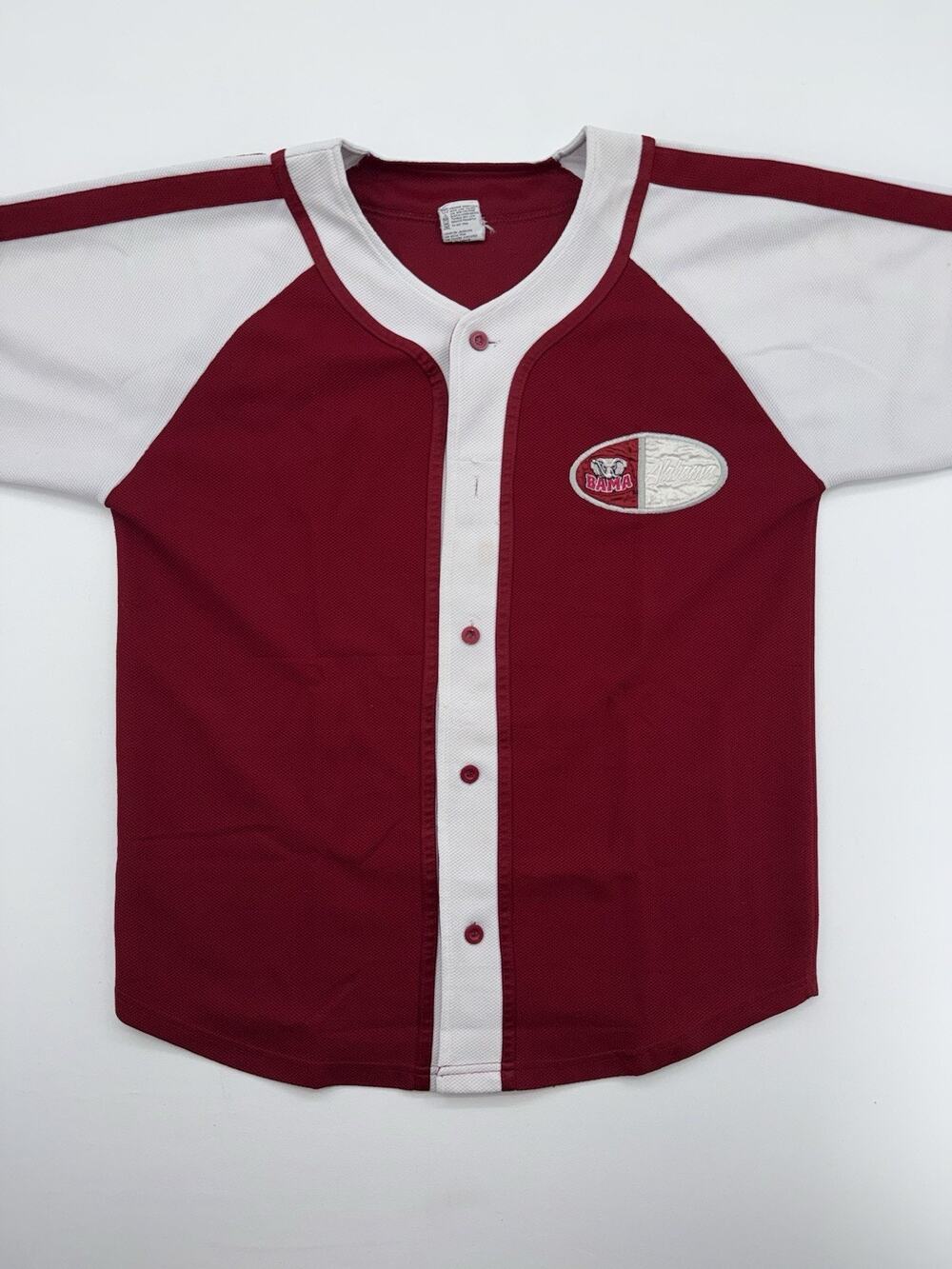 VTG Signal Sport Alabama Crimson Tide Baseball Jersey Men’s Large